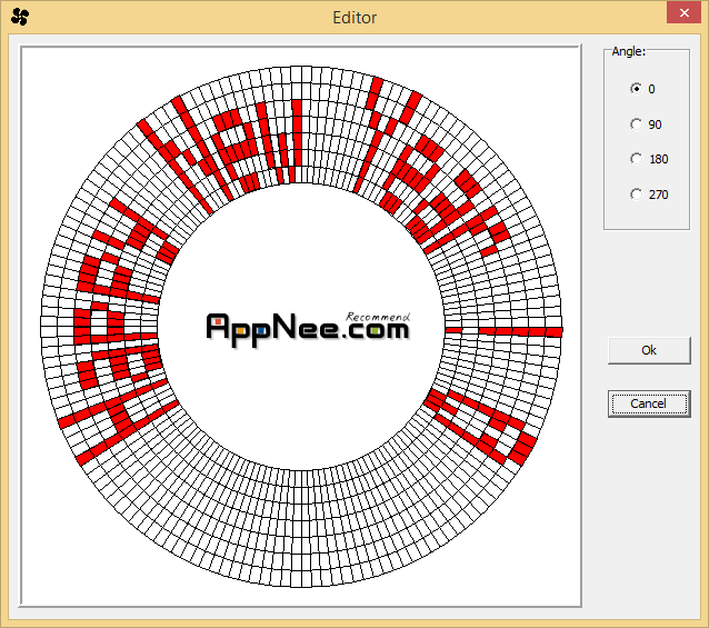 LED Fan Editor Make your USB fan different AppNee Freeware Group