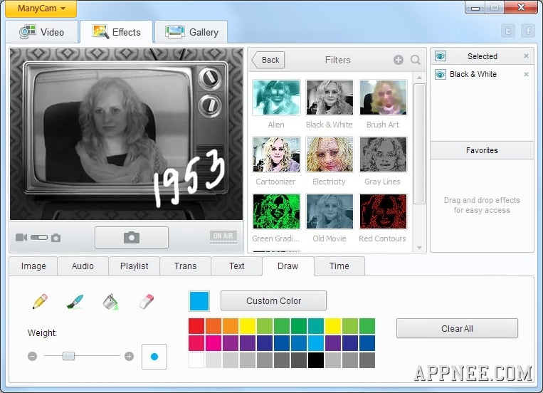 [v7.8] ManyCam - Ultimate webcam live audio & video effects tool - AppNee Freeware Group.