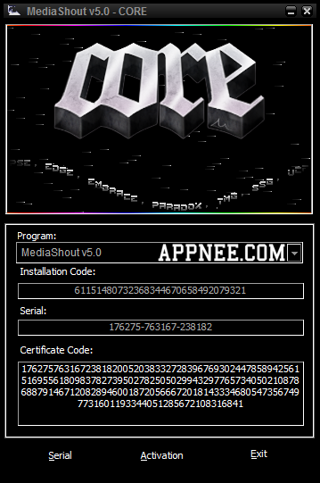 Mediashout Keygen