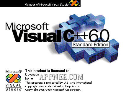 Microsoft Visual C++ 6.0 Standard, Professional Editions' full