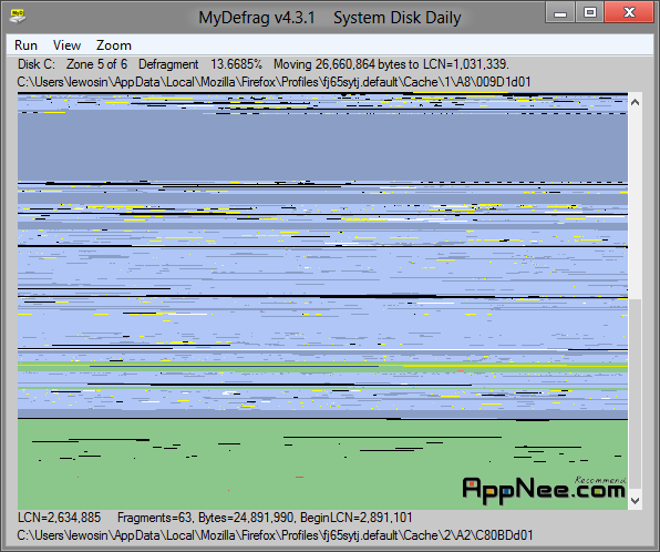 mydefrag portable