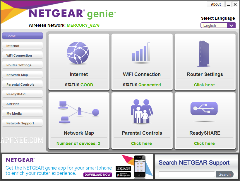 www netgear genie