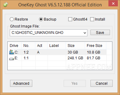 Wie stelle ich eine GHO-Datei wieder her?