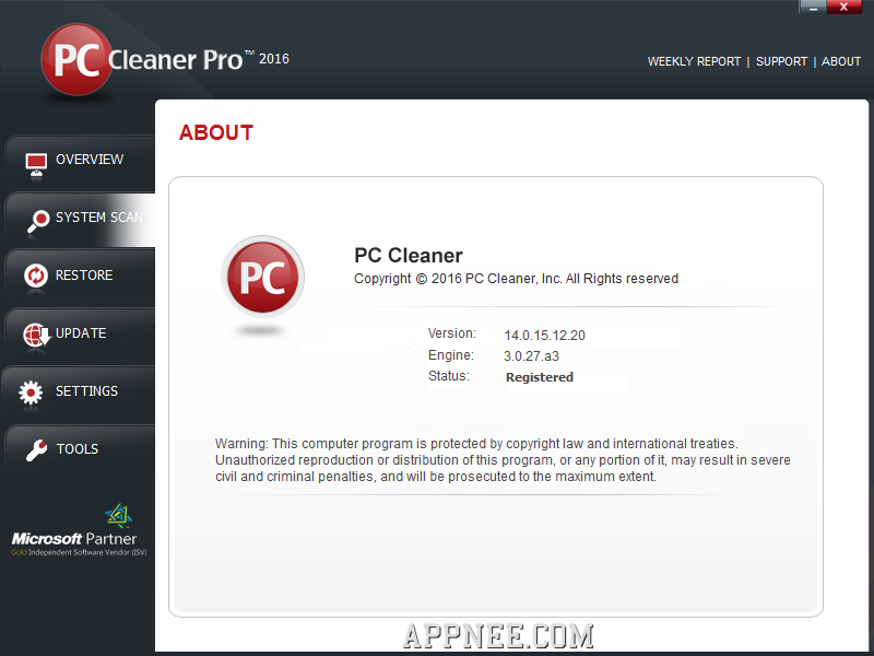 PC Cleaner Pro 9.4.0.3 instal the last version for ipod