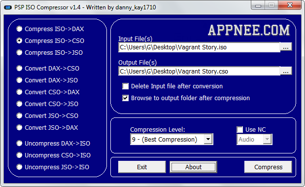 How To Compress PSP Games ISO to CSO For PSP & PPSSPP Android/ Retropie :  r/RetroPie