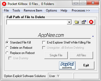 Pocket KillBox – Process & File Killer