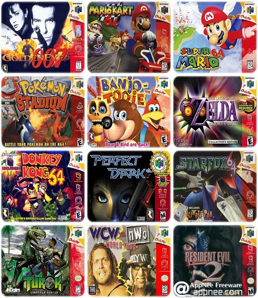 famous n64 games