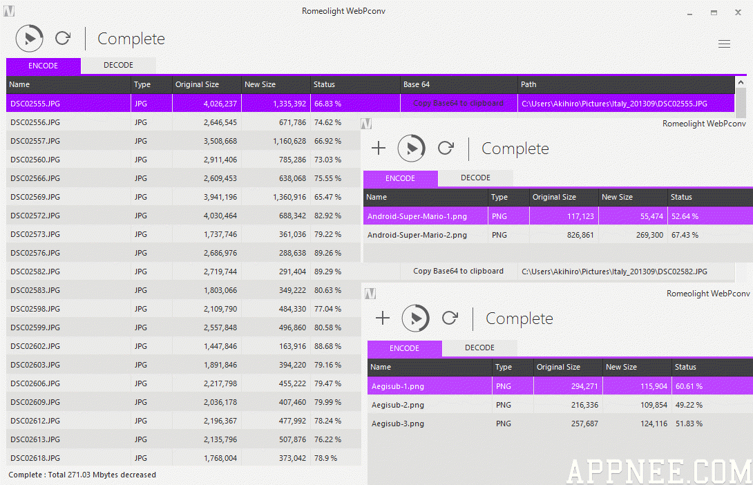 convert image format .atlas