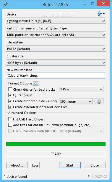 rufus usb tool