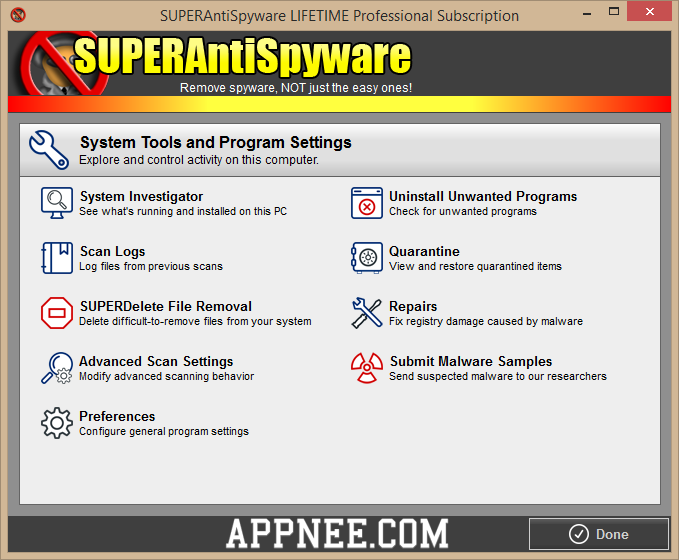 SuperAntiSpyware Professional X 10.0.1260 download the new for windows