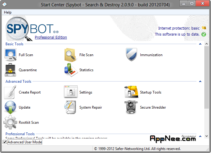 spybot search and destroy license key