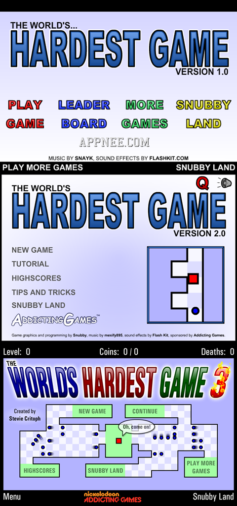 THE WORLD'S HARDEST GAME 2 free online game on