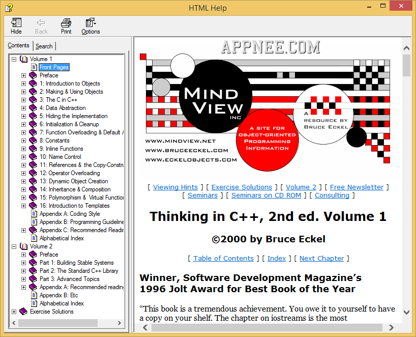 Thinking in C++, 2nd Edition Full version HD PDF, CHM | AppNee Freeware Sns-Brigh10