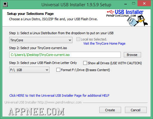 universal usb installer linux mint 17.2