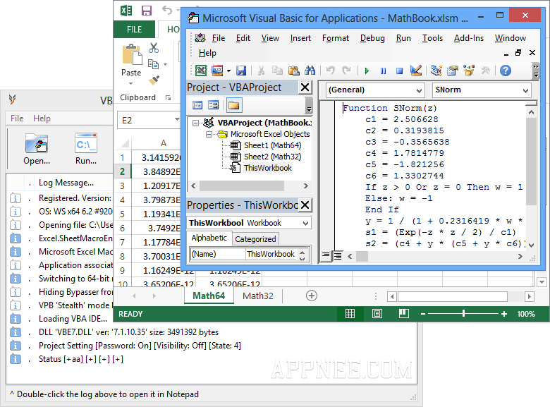 crack microsoft access vba password