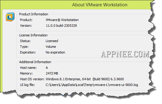 vmware workstation 11 upgrade