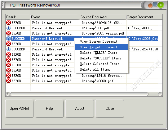 PDF Password Remover Key Archives