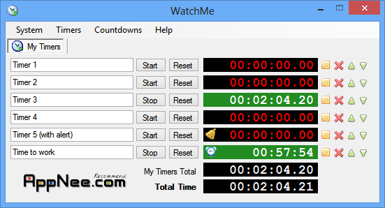 download watchme multi timer