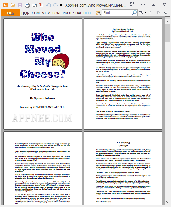 who moved my cheese pdf download