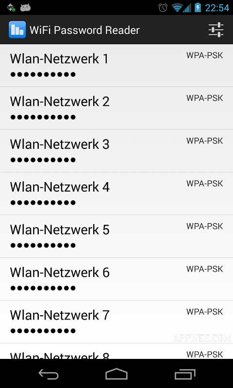 online wifi password viewer android