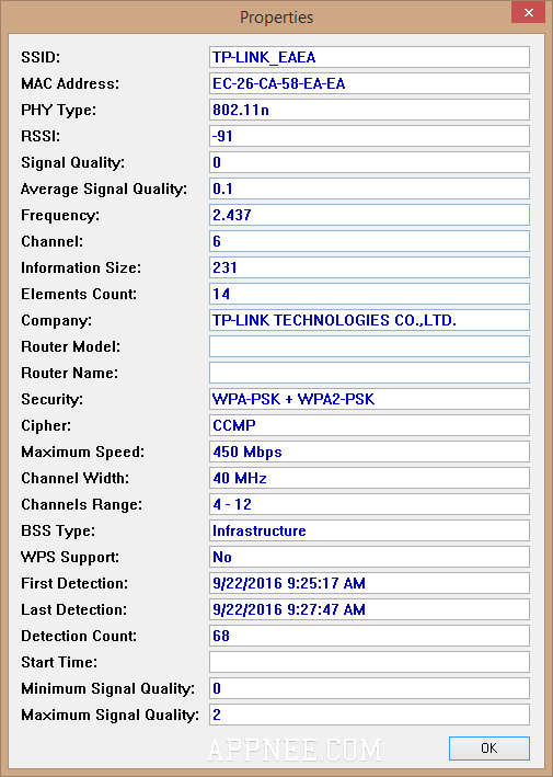 WifiInfoView 2.90 instal the new version for android