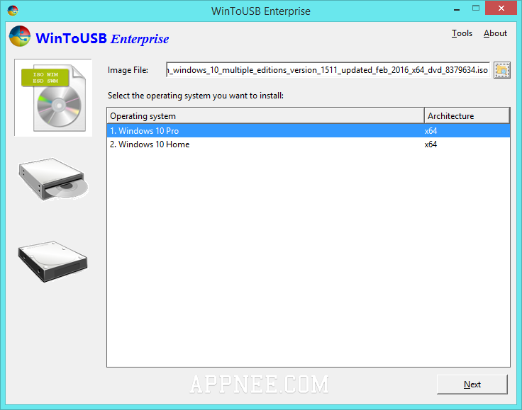 win2 usb