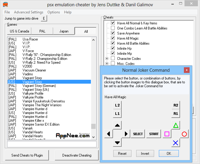 how to use gameshark on epsxe