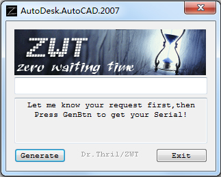 autocad 2007 serial crack