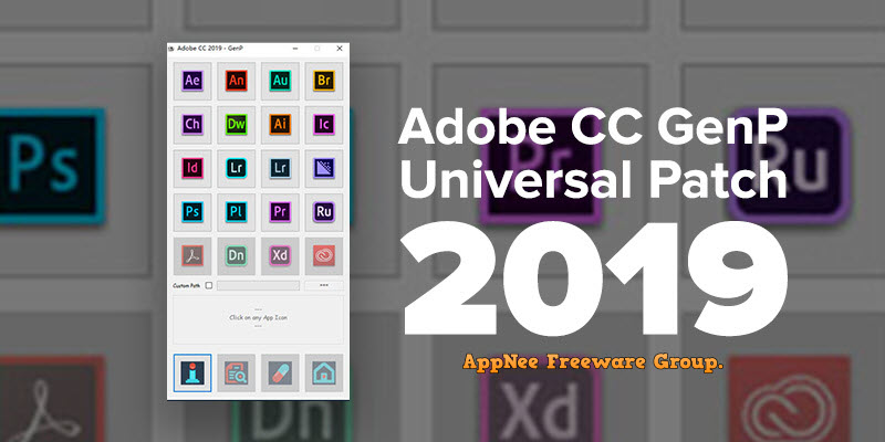 ] GenP – Adobe CC 2019-2020 all products universal activator for  Windows | AppNee Freeware Group.
