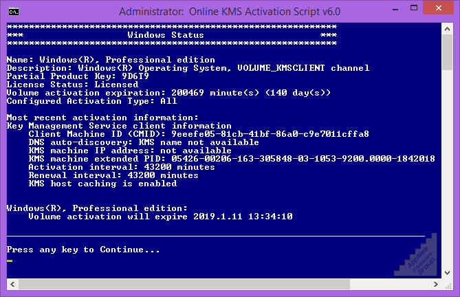 kms client windows 2008 activation