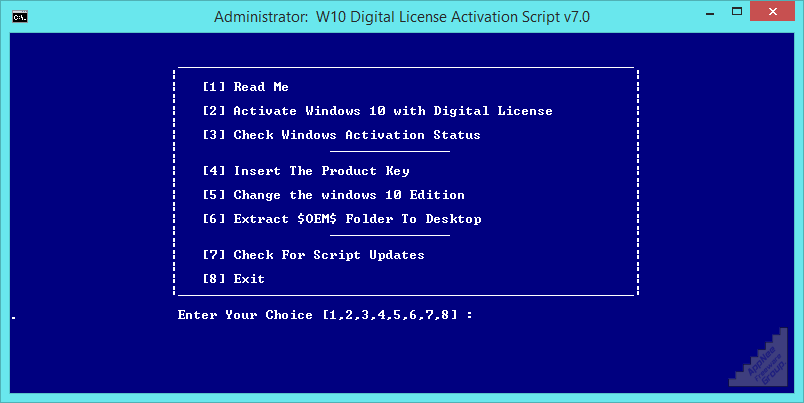 free activator for windows 10 cmd