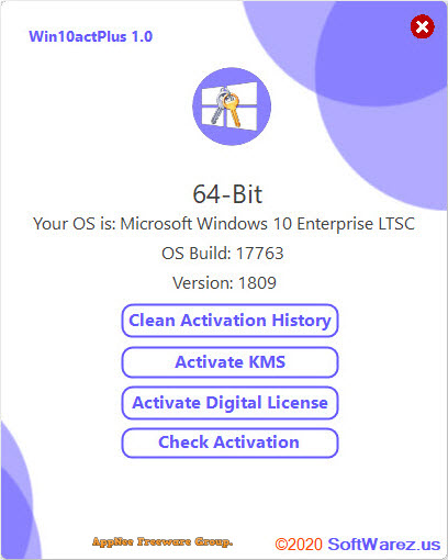 free Windows 10 Digital Activation 1.5.0 for iphone instal